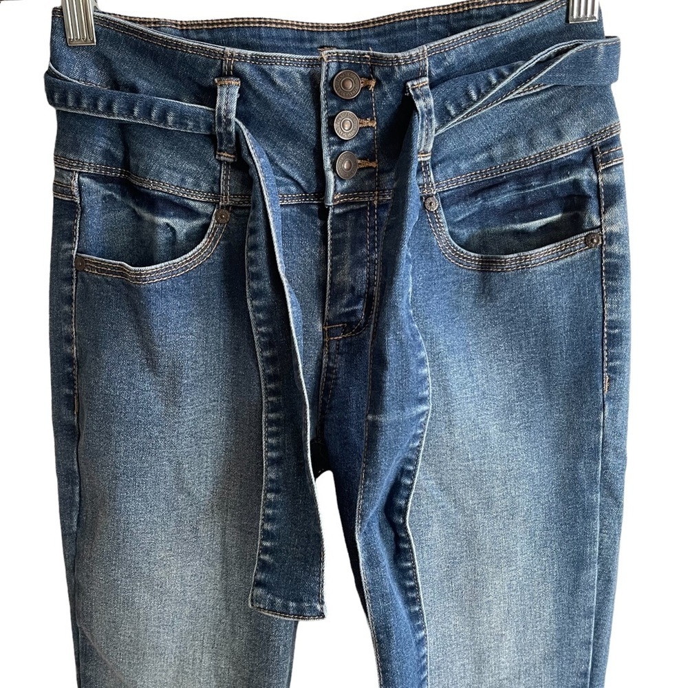 New York Rewash Jeans Real Waist High Rise‎ Paper Wag Jean Size: 25 - Picture 5 of 8